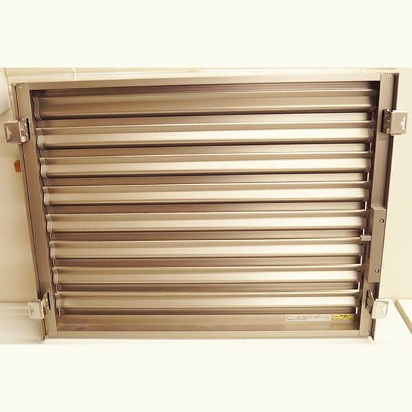 目隠し可動ルーバー 17611 壁付 引き違い窓用 W1854×H1200mm 面格子