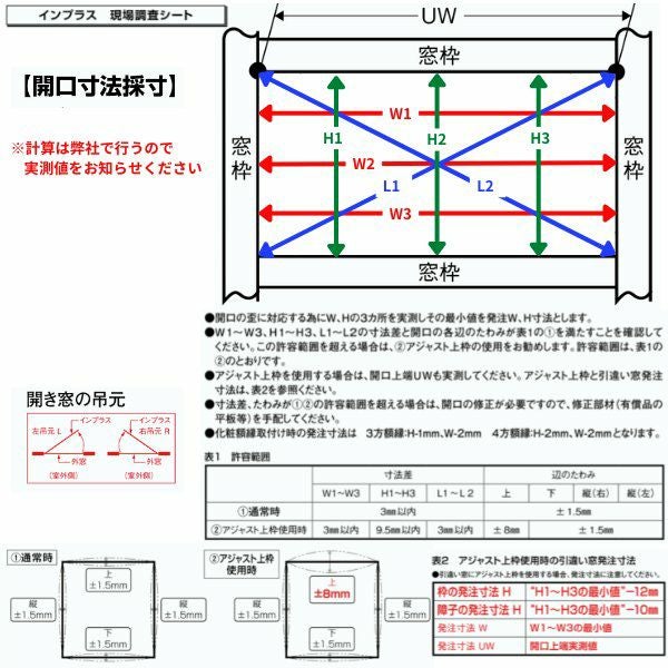 二重窓　二重サッシ　インプラス　2セット インプラス 二重窓 内窓 2枚建引き違い窓 和紙調複層ガラス(格子入り