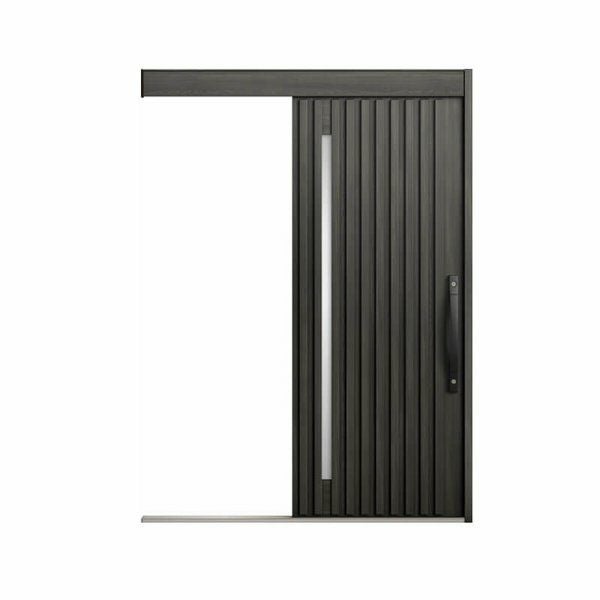 玄関引き戸 エルムーブ2 L23型 一本引き仕様 呼称W183 W1838×H2150mm